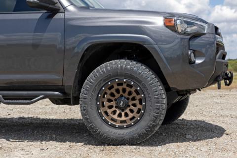87 Series Wheel Simulated Beadlock Bronze/Black 17x8.5 5x4.5 +0mm Rough Country