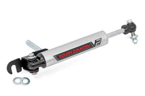 V2 Steering Stabilizer Silverado/Sierra 2500HD/3500HD (16-26) Rough Country