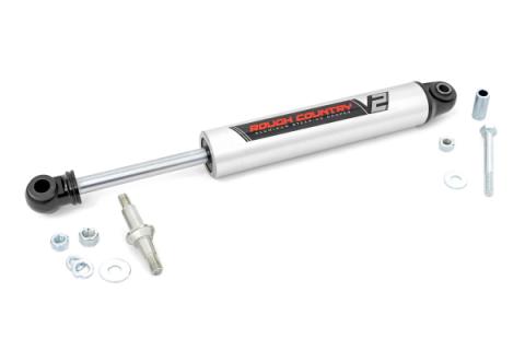 V2 Steering Stabilizer Multiple Makes &amp; Models (Chevy/GMC/Jeep) Rough Country