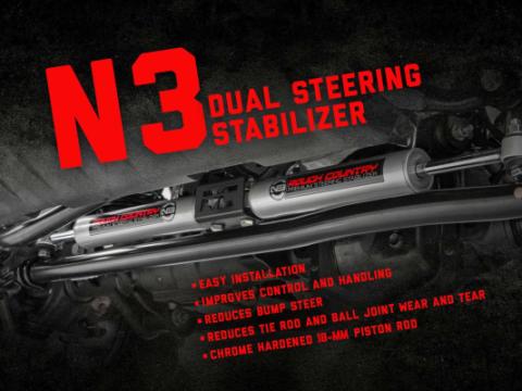 Dual N3 Steering Stabilizer 05-20 F-250/350 Rough Country