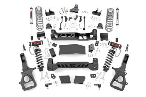 6 Inch Lift Kit Vertex/V2 Rear Coils Ram 1500 4WD (2025-2026) Rough Country
