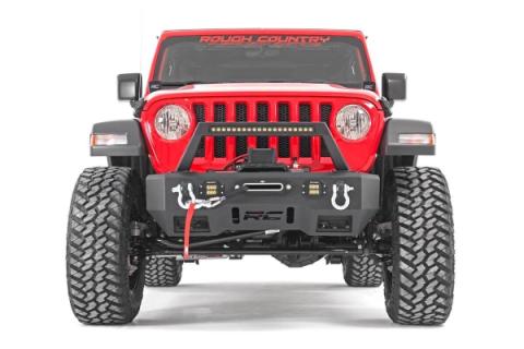 3.5 Inch Lift Kit C/A Drop Front D/S M1R Jeep Wrangler JL Rubicon (18-23) Rough Country