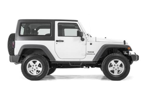 Jeep Contoured Drop Steps 07-18 Wrangler JK 2 Door Rough Country