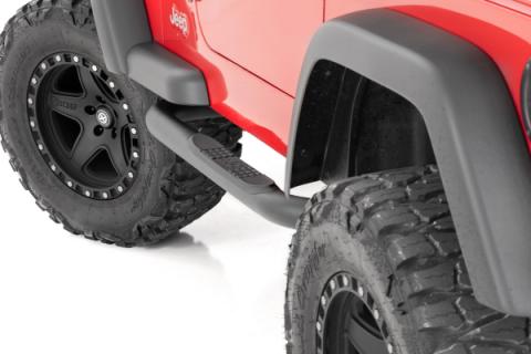 Nerf Bar 3.0 Inch 97-06 Jeep Wrangler TJ/87-95 Wrangler YJ Rough Country