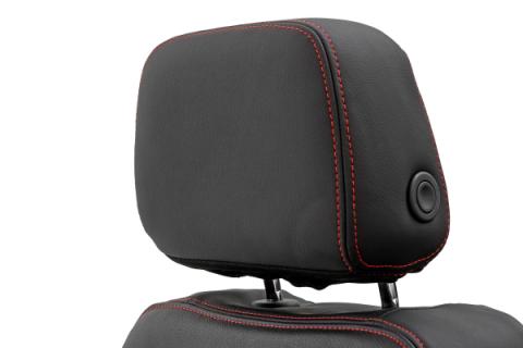 Leather Seat Covers FR Bucket RR 60/40 Chevy/GMC Sierra 1500 (19-25)/Silverado 1500 (19-26) Rough Country