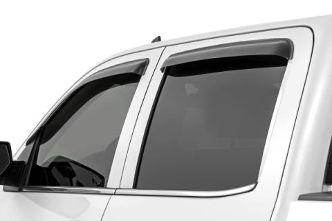Side Window Deflectors Tape On Rain Guard Silverado/Sierra 1500/2500HD/3500HD 2WD/4WD Rough Country
