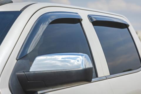 Side Window Deflectors Tape On Rain Guard Silverado/Sierra 1500/2500HD/3500HD 2WD/4WD Rough Country