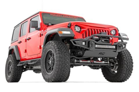 3.5 Inch Lift Kit C/A Drop FR D/S M1 Non-Rubicon Jeep Wrangler Unlimited (24-26) Rough Country