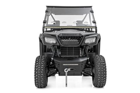 LED Light Cage Mount 40 Inch Black Honda Pioneer 520 Rough Country