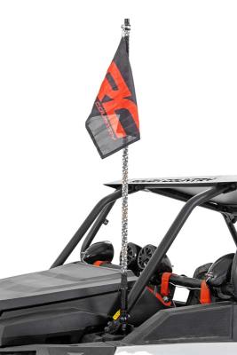 Polaris LED Whip Light Roll Cage Mounts RZR 1000XP Turbo Rough Country