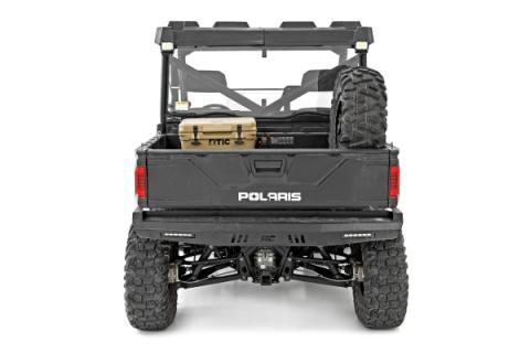 LED Light RR Cage Mount 2 Inch Black Flood Pair Polaris Ranger 1000/Ranger XP 900/1000 Rough Country