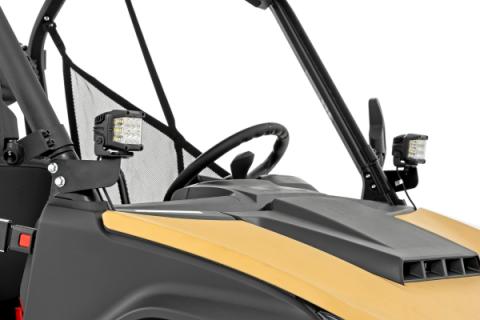 LED Light Kit Front Mount 2 Inch Black Pair Amber DRL Segway 570 F Rough Country