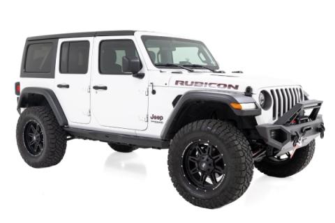 3.5 Inch Lift Kit C/A Drop FR D/S Rubicon Jeep Wrangler Unlimited 4WD (24-26) Rough Country