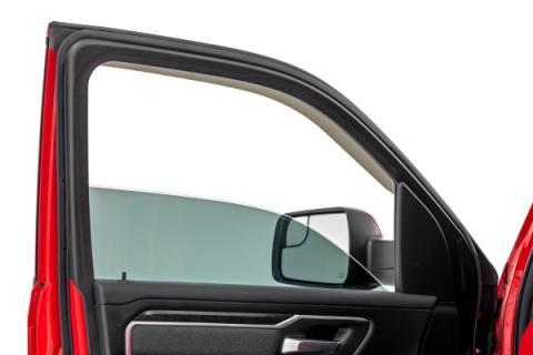 Side Window Deflectors Tape On Rain Guard Ram 1500 (19-26)/1500 TRX (21-24) Rough Country