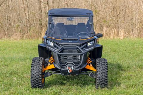 Full Windshield Scratch Resistant Can-Am Commander XT (21-22) Rough Country