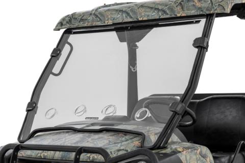 Vented Full Windshield Scratch Resistant John Deere Gator XUV 625/Gator XUV 850 Rough Country