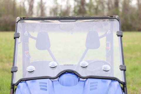 Vented Full Windshield Scratch Resistant Yamaha Rhino 450 (06-08)/Rhino 660 (04-07) Rough Country