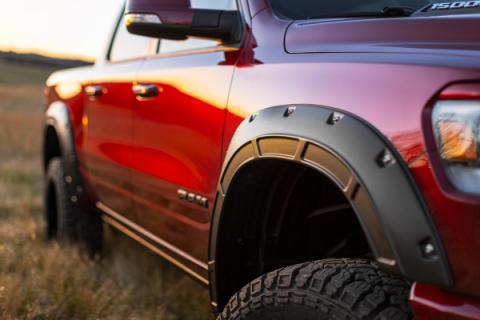 Fender Flares Defender PAJ Quartz Gray Ram 1500 2WD/4WD (2019-2024) Rough Country