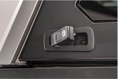 Gladiator Truck Bed Cap SmartCapEVOa Adventure Matte Black 20-26 Jeep Gladiator 5 Foot Short Bed SmartCap