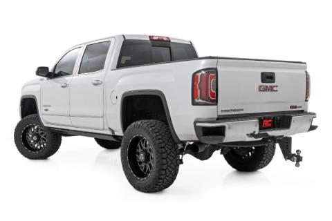 Power Running Boards HT-Series Crew Cab Silverado/Sierra 1500/2500HD/3500HD 2WD/4WD Rough Country