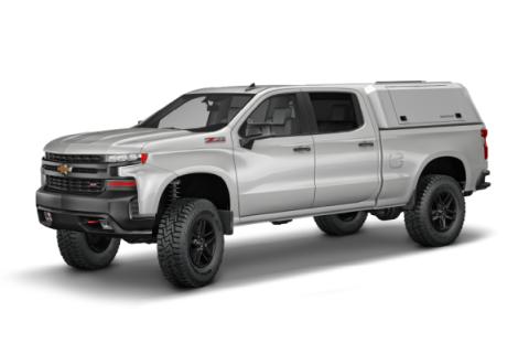 Silverado/Sierra Truck Bed Cap SmartCap Edge Sport Matte Black 20-26 Chevrolet Silverado/Sierra 2500/3500 HD 6.5 Foot Standard Bed RSI SmartCap