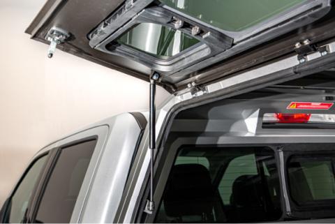 RAM 2500/3500 Truck Bed Cap SmartCapEVO Sport Matte Black 20-26 RAM 2500/3500 6.4 Foot Standard Bed SmartCap