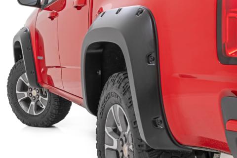 Pocket Fender Flares 5 Foot Bed Chevy Colorado 2WD/4WD (2015-2022) Rough Country