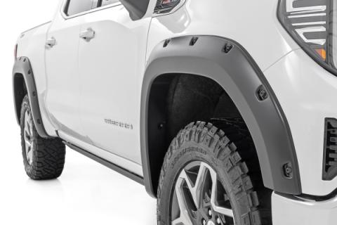 Pocket Fender Flares GXD Sterling Grey Metallic GMC Sierra 1500 (19-26) Rough Country