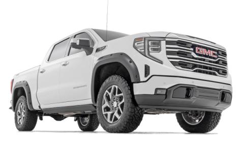 Pocket Fender Flares GXD Sterling Grey Metallic GMC Sierra 1500 (19-26) Rough Country