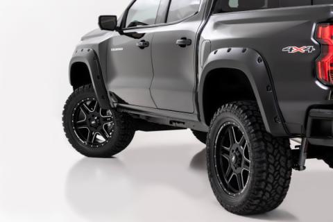 Pocket Fender Flares GXD Sterling Grey Metallic Chevy Colorado (23-26) Rough Country