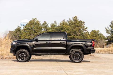 Pocket Fender Flares GXD Sterling Grey Metallic Chevy Colorado (23-26) Rough Country