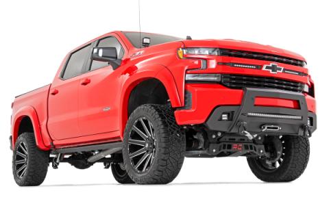 Fender Flares SF1 G7J Rainforest Green Chevy Silverado 1500 (19-26) Rough Country
