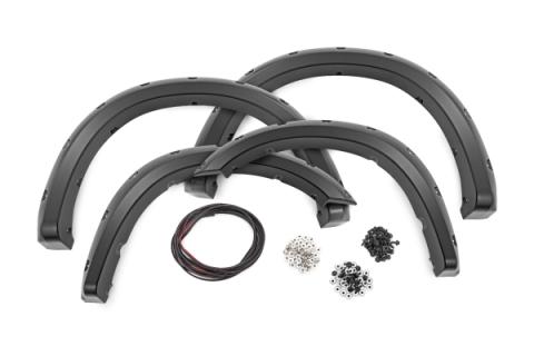 Pocket Fender Flares PUW Walnut Brown Ram 2500/3500 2WD/4WD (2019-2026) Rough Country