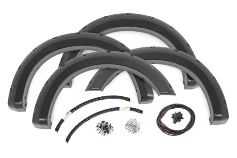 Pocket Fender Flares Gloss Black Ford F-250/F-350 Super Duty (23-26) Rough Country