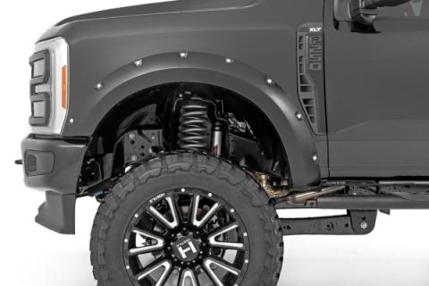 Pocket Fender Flares Gloss Black Ford F-250/F-350 Super Duty (23-26) Rough Country