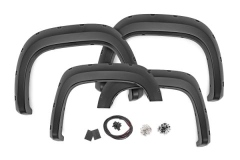 Pocket Fender Flares 5 Foot 9 Inch Bed GMC Sierra 1500 2WD/4WD (2007-2013) Rough Country