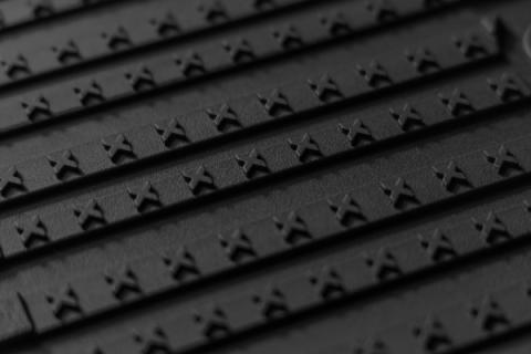 Flex-Fit Floor Mats FR &amp; RR Tesla Cybertruck 4WD (2024-2026) Rough Country