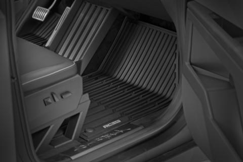 Flex-Fit Floor Mats FR &amp; RR Tesla Cybertruck 4WD (2024-2026) Rough Country