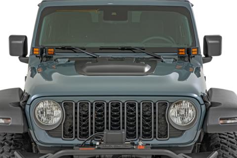 Hood Scoop PHT Limited Edition Reign Jeep Gladiator JT/Wrangler JL (18-26) Rough Country