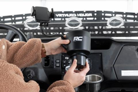2 in 1 Expanding Cup and Phone Holder Rough Country