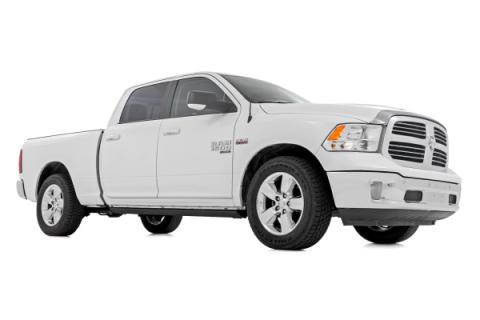Power Running Boards Dual Electric Motor Crew Cab Ram 1500 2WD/4WD (2009-2018 &amp; Classic) Rough Country