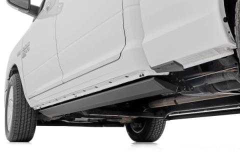 Power Running Boards Dual Electric Motor Crew Cab Ram 1500 2WD/4WD (2009-2018 &amp; Classic) Rough Country