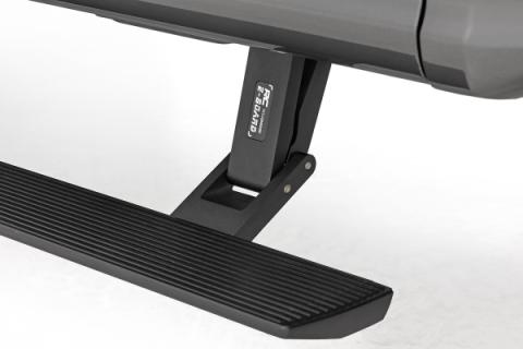 Power Running Boards Dual Electric Motor Crew Cab Ford F-150/Lightning/F-250/F-350/Raptor (15-26) Rough Country