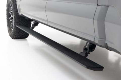 Power Running Boards Dual Electric Motor Ford F-150/Lightning/F-250/F-350/Raptor (15-26) Rough Country
