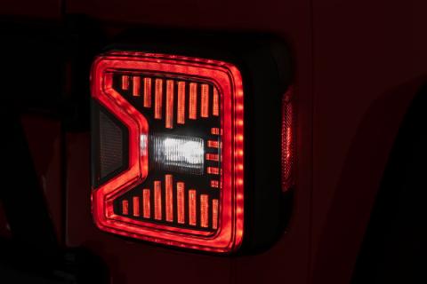 LED Tail light 18-22 Jeep Wrangler JL 4WD Rough Country
