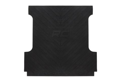 GM Bed Mat RC Logos 07-18 1500 / 07-19 HD PU - 6 Foot 6 Inch Bed Rough Country