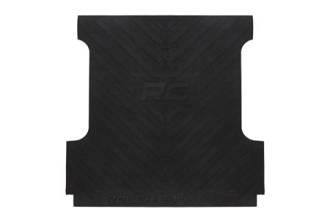 Bed Mat 6 Foot 9 Inch Bed with RC Logo 17-Up Ford Super Duty 2WD/4WD Rough Country