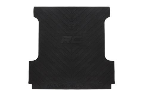Ram Bed Mat w/RC Logos 03-Up RAM 2500/3500 6ft 4 Inch Bed Rough Country