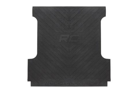 GM Bed Mat w/RC Logos 19-21 Silverado/Sierra 1500 8ft Bed Rough Country