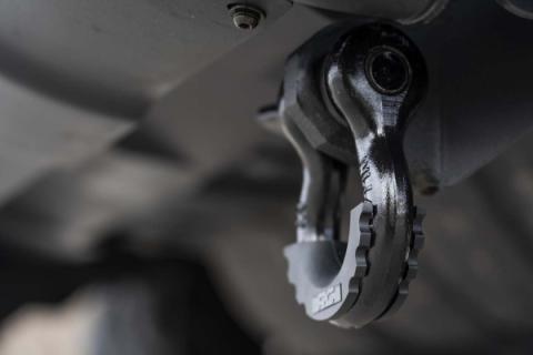 Toyota Tow Hook to Shackle Conversion Kit w/Standard D-Rings 07-20 Tundra Rough Country